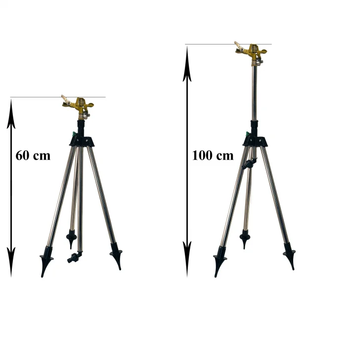 Pachet - 5 Aspersoare cu impact din alama, cu trepied telescopic, 550-905 mm, presiune 1.5 - 4 bar [2]