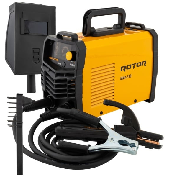 Pachet - Aparat de sudura Rotor MMA 310A, functie anti-lipire, DISPLAY COLOR + Masca de sudura automata RW-1, ROTOR [12]