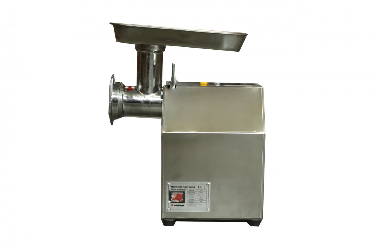 Pachet - Aparat vertical de umplut carnati, 5 kg, metal/inox, 6 palnii, Elefant KY2010 + Masina electrica de tocat carne, reductor, 850W, 150 Kg/H, ELEFANT MK-12 [6]