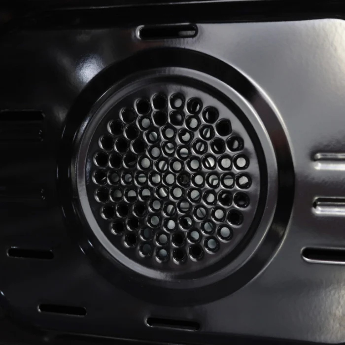 Pachet - Aragaz electric / gaz Samus SM663AENS Inox, 4 arzatoare pe gaz, 1 arzator Wok, cuptor electric, Inox + Hota incorporabila Samus HS6060TX, 600 mc/h, 1 motor, latime 60 cm, 2 trepte, Inox [6]