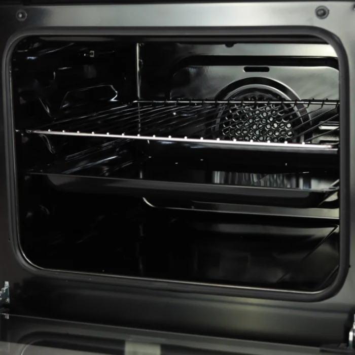 Pachet - Aragaz electric / gaz Samus SM663AENS Inox, 4 arzatoare pe gaz, 1 arzator Wok, cuptor electric, Inox + Hota incorporabila Samus HS6060TX, 600 mc/h, 1 motor, latime 60 cm, 2 trepte, Inox [4]