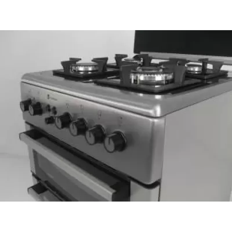 Pachet Aragaz mixt 4 arzatoare gaz, 2 cuptoare: Cuptor electric + Cuptor gaz, Studio Casa Duetto FM60/60 cm+ Butelie GPL 26L, Ceas Regulator, Furtun 2m și 2 Coliere [5]