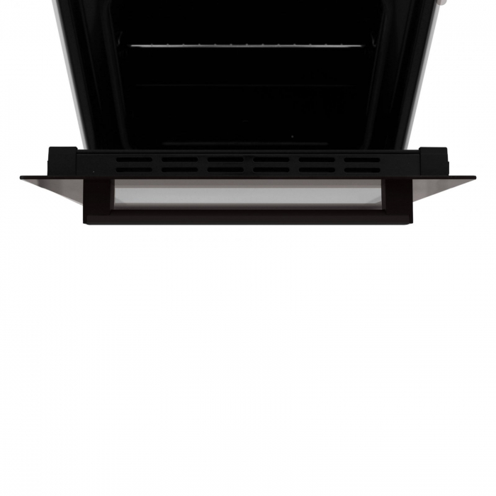 Pachet Aragaz Samus SM450MBS, 4 arzătoare, cuptor pe gaz 49L, siguranță plită + cuptor, geam dublu, maro, 50x50 cm+ Butelie GPL 26L, Ceas Regulator, Furtun 2m și 2 Coliere [5]