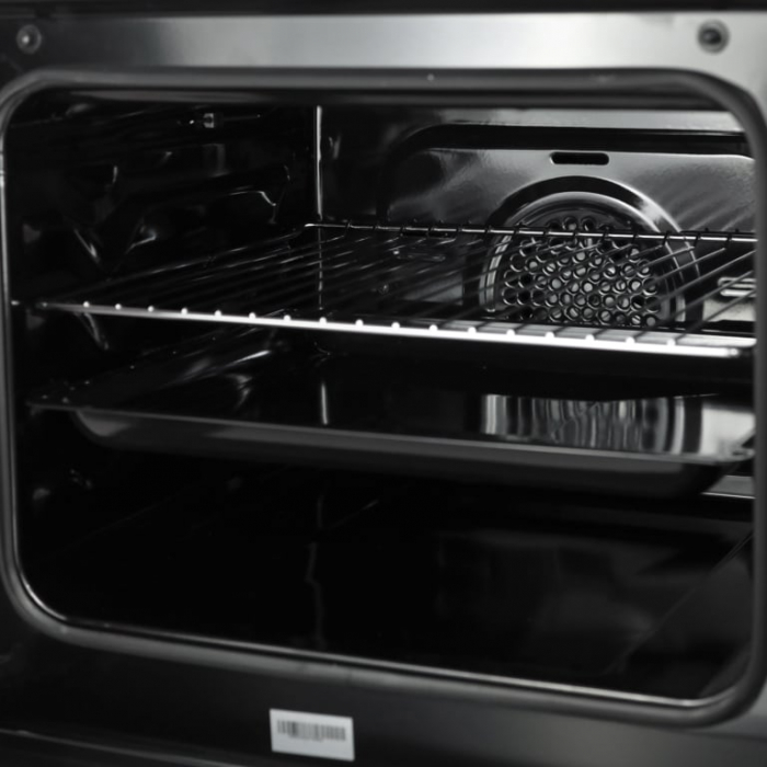 Pachet Aragaz Samus SM563AENS, 4 arzatoare pe gaz, cuptor electric, 7 functii, grill, timer digital, Argintiu+ Butelie GPL 26L, Ceas Regulator, Furtun 2m și 2 Coliere [6]