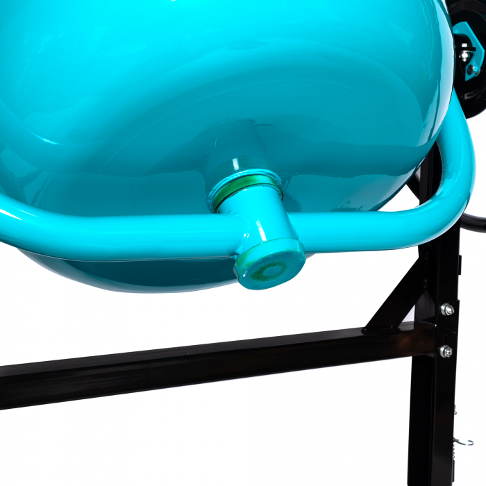 Pachet - Betoniera Detoolz 160L, 1000W, cu roti si coroana de fonta + Vibrator beton DRK, Model ZN-90, lance 49mm lungime 6m [6]
