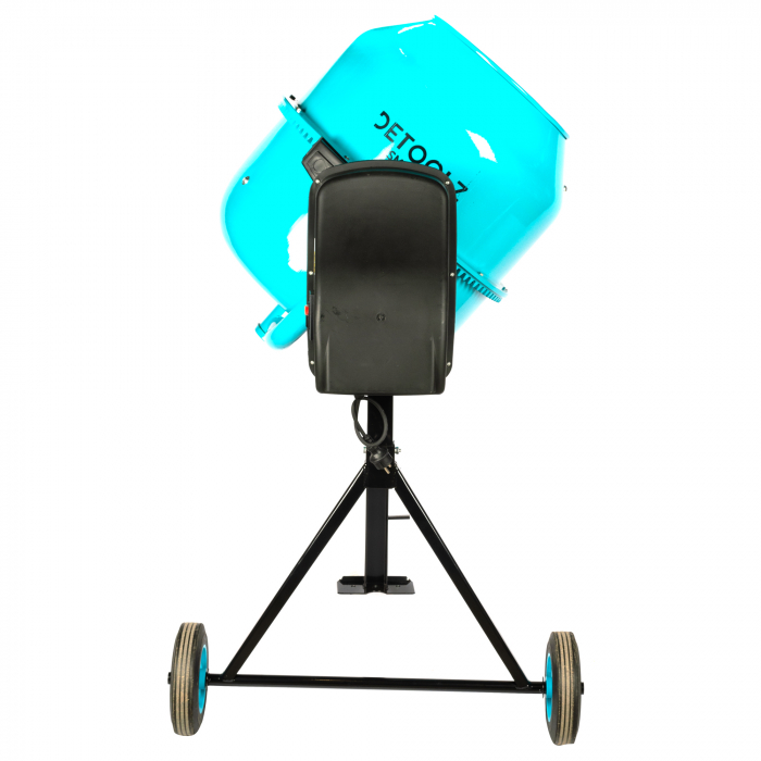 Pachet - Betoniera Detoolz 200L, 1200W, cu roti si coroana de fonta + Vibrator beton DRK, Model ZN-90, Lance 49mm, lungime 6m [9]