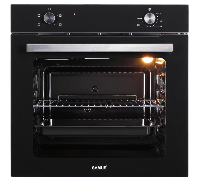 Pachet Bucătărie Samus: Cuptor Incorporabil SC621G4 81L, 4 Funcții, Hidrolitic, Pizza, Blocare Copii + Plita Vitroceramica PSVE-32BG3, 2 Arzătoare, Touch Control, Timer Digital, Negru [3]