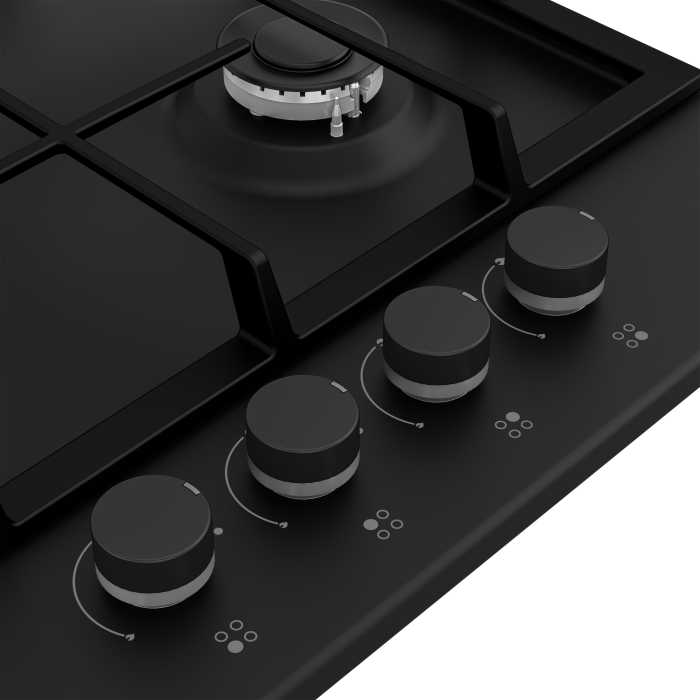 Pachet Cuptor Incorporabil Arctic ARSE11130BD, Electric, 71L, Clasa A, Grill, Timer, AquaDropClean + Plita Incorporabila pe Gaz, 4 Arzatoare, Aprindere Electrica, Wok, 60 cm, Negru [11]