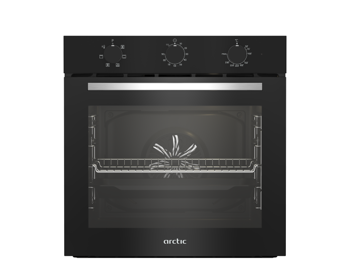 Pachet Cuptor Incorporabil Arctic ARSE11130BD, Electric, 71L, Clasa A, Grill, Timer, AquaDropClean + Plita Incorporabila pe Gaz, 4 Arzatoare, Aprindere Electrica, Wok, 60 cm, Negru [4]