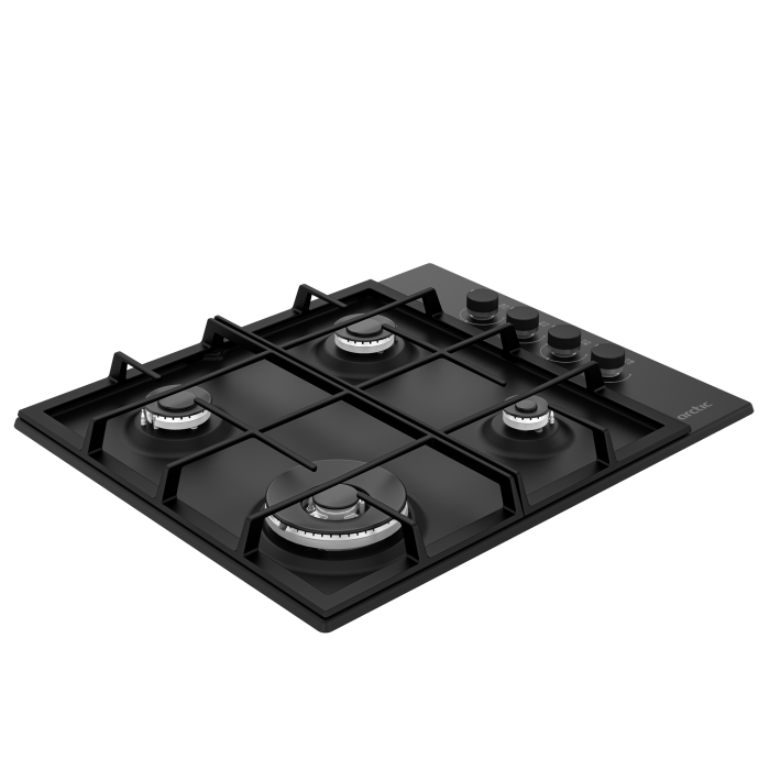 Pachet Cuptor Incorporabil Arctic ARSE11130BD, Electric, 71L, Clasa A, Grill, Timer, AquaDropClean + Plita Incorporabila pe Gaz, 4 Arzatoare, Aprindere Electrica, Wok, 60 cm, Negru [13]