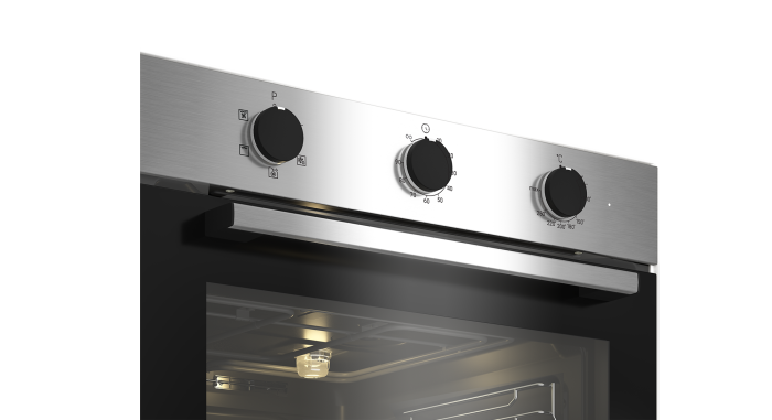 Pachet Cuptor incorporabil Arctic ARSE11130XD, 71 L, Electric, 6 functii, AquaDropClean, Grill, Timer, Clasa A + Plita incorporabila, Gaz, 4 Arzatoare, Aprindere electrica, Wok, 60 cm, Inox [3]