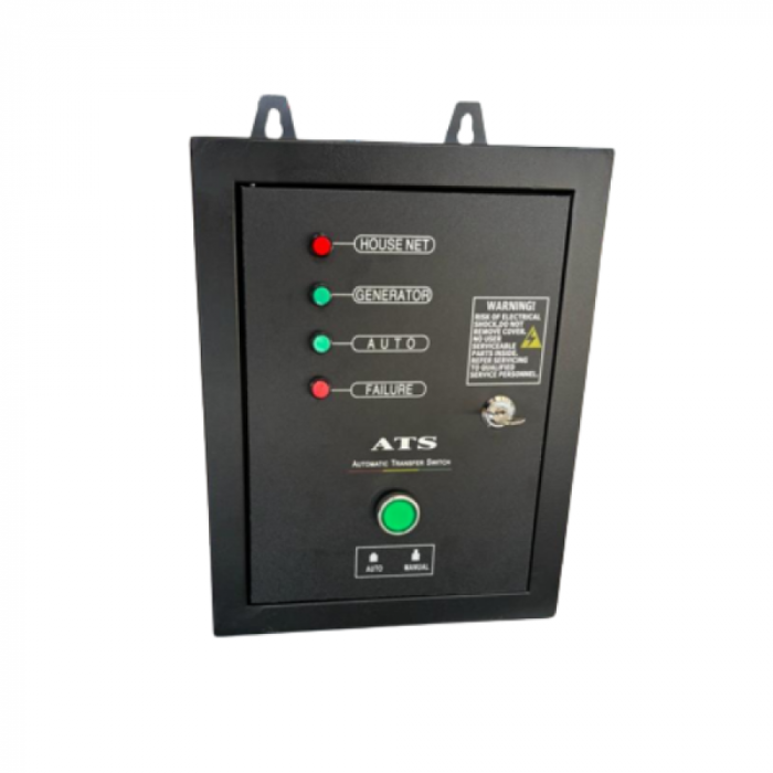 Pachet - Generator de curent monofazat, insonorizat, diesel HYUNDAI DHY6001SE, putere maxima 5 KW,  putere motor 10 CP  + Automatizare ATS 220 H [2]