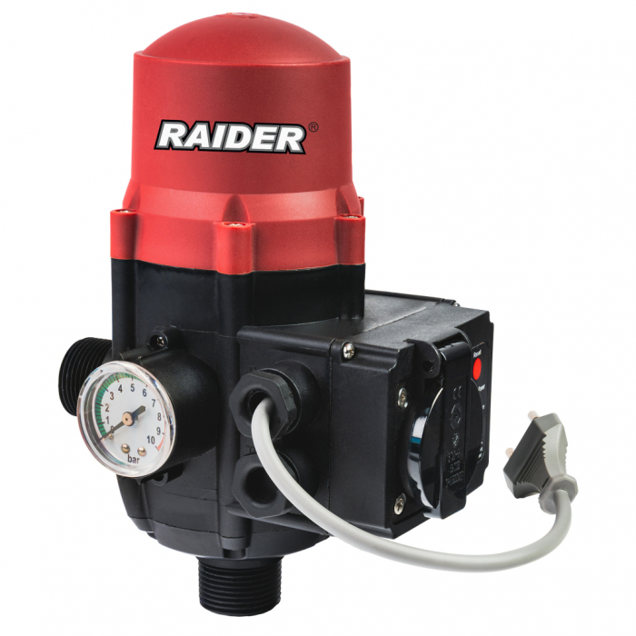 Pachet hidrofor - Pompa de suprafata DRK, model JET200, putere 1.5kW, debit 130l/min + Prescontrol 2.2 kW cu priza [4]