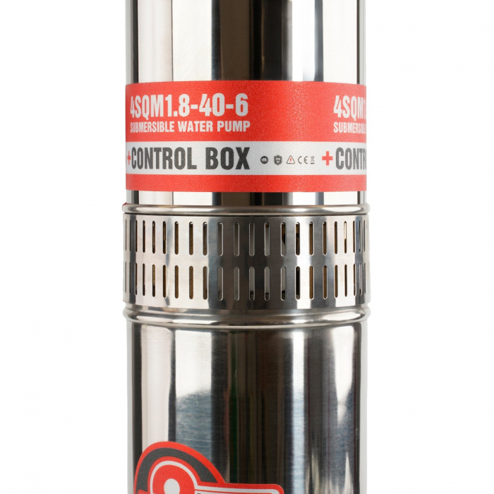 Pachet hidrofor - Pompa submersibilă, 6 turbine, 720 W, cablu 55 m, debit 3.6 m³/h + Prescontrol automat EWPC-1, 1.1KW [7]