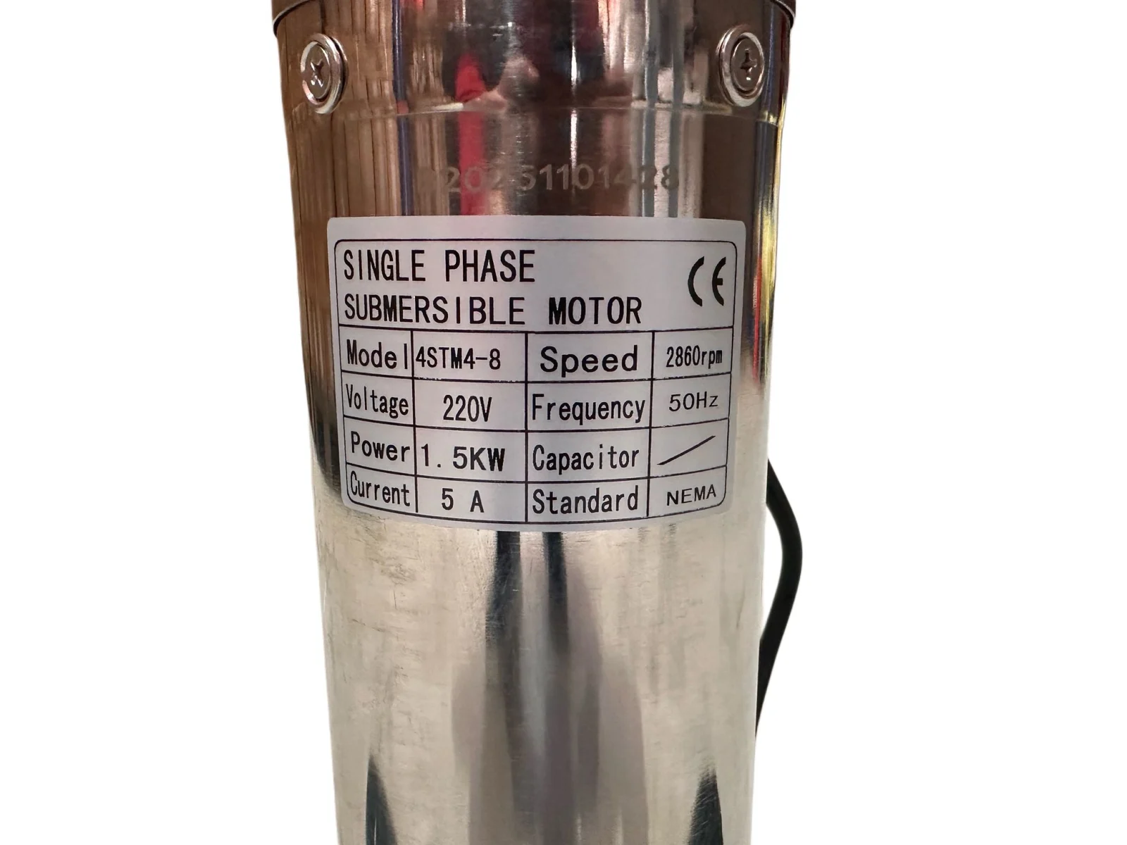 PACHET Hidrofor - Pompa submersibila DRK, Model 4STM4-8, putere 1.5 kW, debit 5m3/h, 8 turbine + Presostat electronic DRK, Model PC-58, 1kW, 220 V, 10 Bar [5]