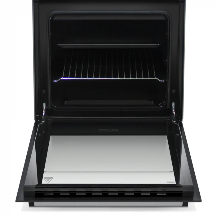Pachet - Hotă Albatros H10P ECO+ 186,1 m³/h, 60 cm, 44 W + Aragaz AL452ANS 50 cm, 4 arzătoare, cuptor pe gaz, geam dublu, Diuze GPL + Gaz natural, alb [8]