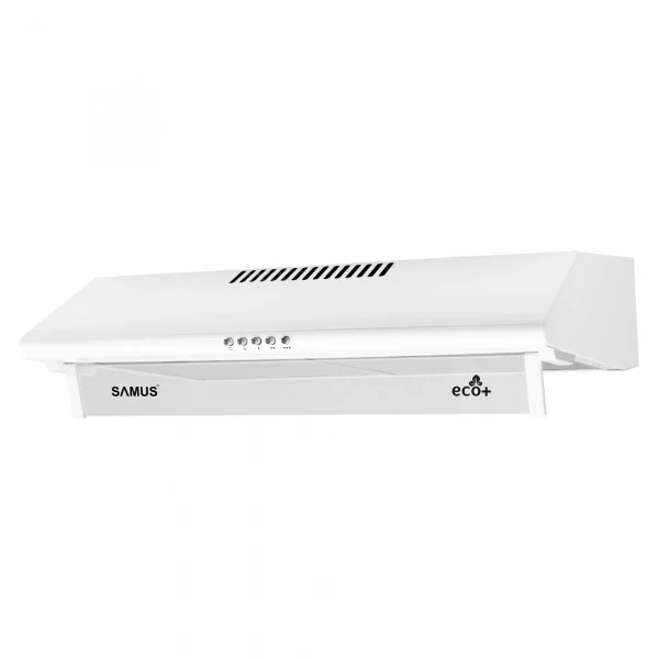 Pachet- Hota clasica Samus SM62A Eco+, 2 motoare, 94 W, tehnologie Eco+Plita incorporabila Samus PSG-64SG3 WH, 4 arzatoare, arzator Wok, aprindere electrica, dispozitiv siguranta arzatoare, suport sti [2]