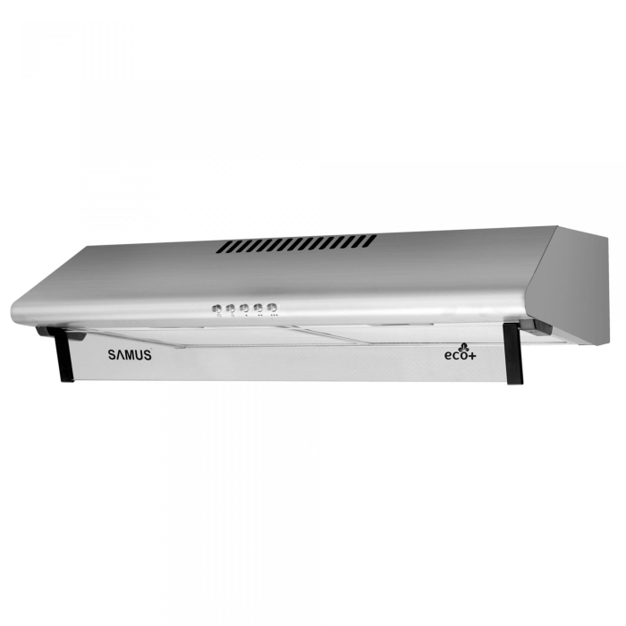 Pachet- Hota clasica Samus SM62S Eco+, 2 motoare, 94 W, tehnologie Eco + Aragaz electric / gaz Samus SM663AENS Inox, 4 arzatoare pe gaz, 1 arzator Wok, cuptor electric, 7 functii, grill, ventilator [5]