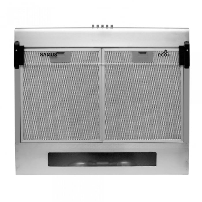 Pachet- Hota clasica Samus SM62S Eco+, 2 motoare, 94 W, tehnologie Eco+ Plita incorporabila Samus PSG-64SX2, 4 arzatoare, arzator Wok, aprindere electrica, dispozitiv siguranta arzatoare [5]