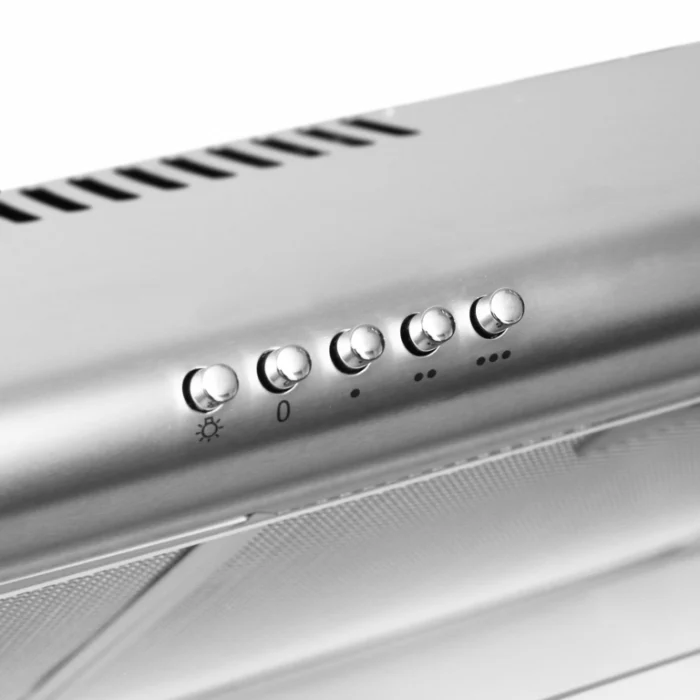 Pachet- Hota clasica Samus SM62S Eco+, 2 motoare, 94 W, tehnologie Eco+ Plita incorporabila Samus PSG-64SX2, 4 arzatoare, arzator Wok, aprindere electrica, dispozitiv siguranta arzatoare [3]