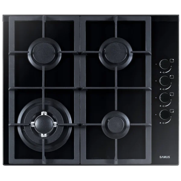 Pachet- Hota decorativa Samus HS630DLB+Plita incorporabila Samus PSG-64SG4+Cuptor incorporabil Samus SCE827GCF [4]