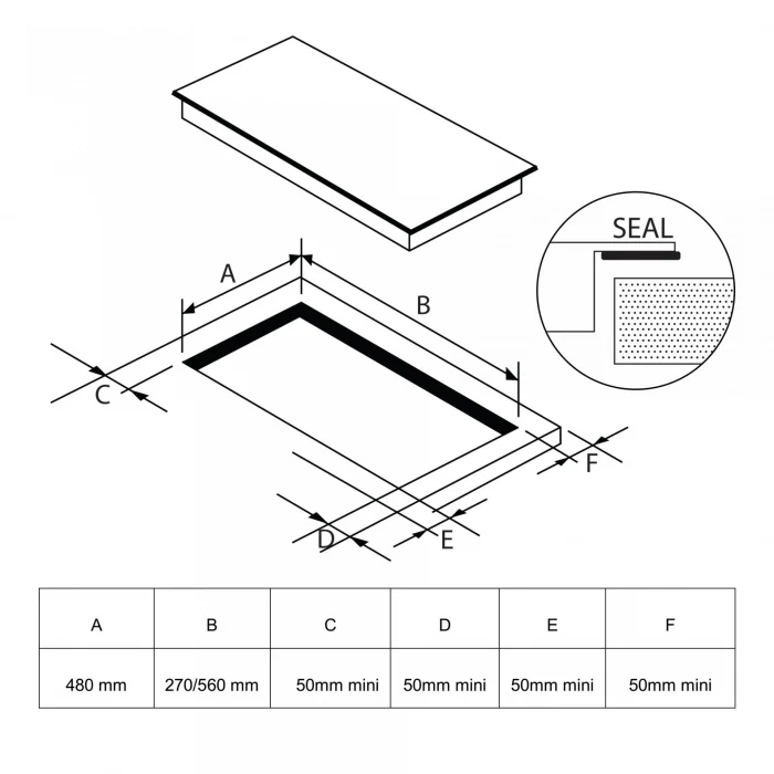 Pachet- Hota decorativa Samus HS630DLB, tip turn, 1 motor, latime 60 cm, filtru tip dublu caseta din aluminiu+Plita vitroceramica incorporabila Samus PSVE-64BG6, control touch, 9 trepte putere, indica [5]