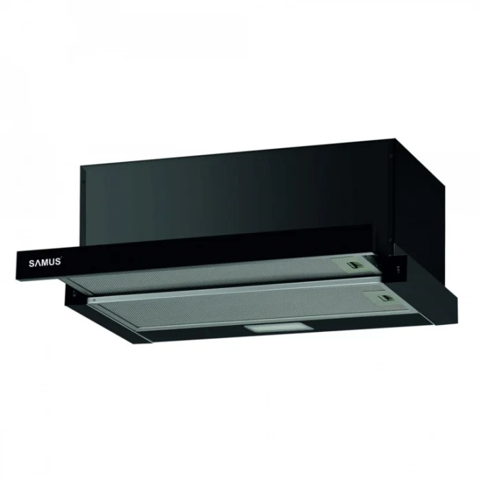 Pachet- Hota incorporabila Samus HS6060TB, 600 mc/h, 1 motor, 202 W, latime 60 cm, 2 trepte de absorbtie+Aragaz electric / gaz Samus SM665AENS, 4 arzatoare pe gaz, cuptor electric, 10 functii, convect [2]