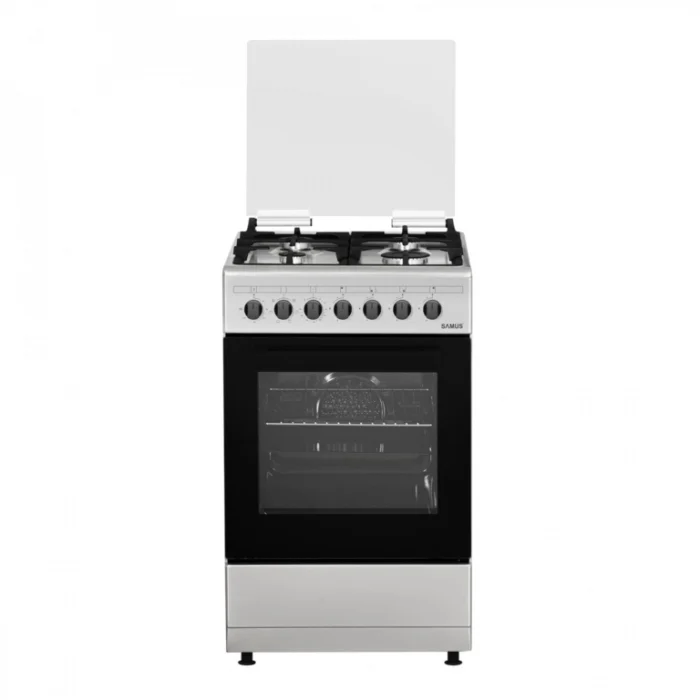 Pachet- Hota incorporabila Samus HS6060TX,latime 60 cm, 2 trepte de absorbtie, Filtru tip dublu-caseta+Aragaz electric / gaz Samus SM562AENS, 4 arzatoare gaz, cuptor electric, aprindere electrica [4]
