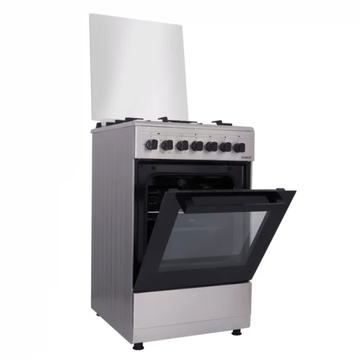 Pachet- Hota incorporabila Samus HS6060TX,latime 60 cm, 2 trepte de absorbtie, Filtru tip dublu-caseta+Aragaz electric / gaz Samus SM562AENS, 4 arzatoare gaz, cuptor electric, aprindere electrica [8]