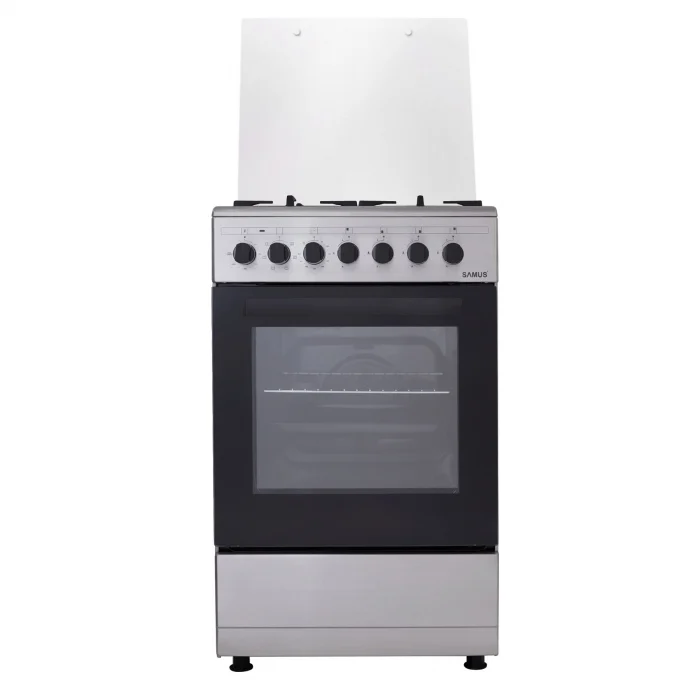 Pachet- Hota incorporabila Samus HS6060TX,latime 60 cm, 2 trepte de absorbtie, Filtru tip dublu-caseta+Aragaz electric / gaz Samus SM562AENS, 4 arzatoare gaz, cuptor electric, aprindere electrica [5]