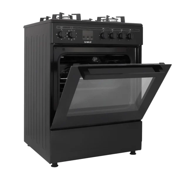 Pachet- Hota incorporabila Samus HS6061DTGX, 1 motor, latime 60 cm, filtru din aluminiu, control touch+Aragaz electric / gaz Samus SM665AENS, 4 arzatoare pe gaz, cuptor electric, 10 functii, convectie [11]