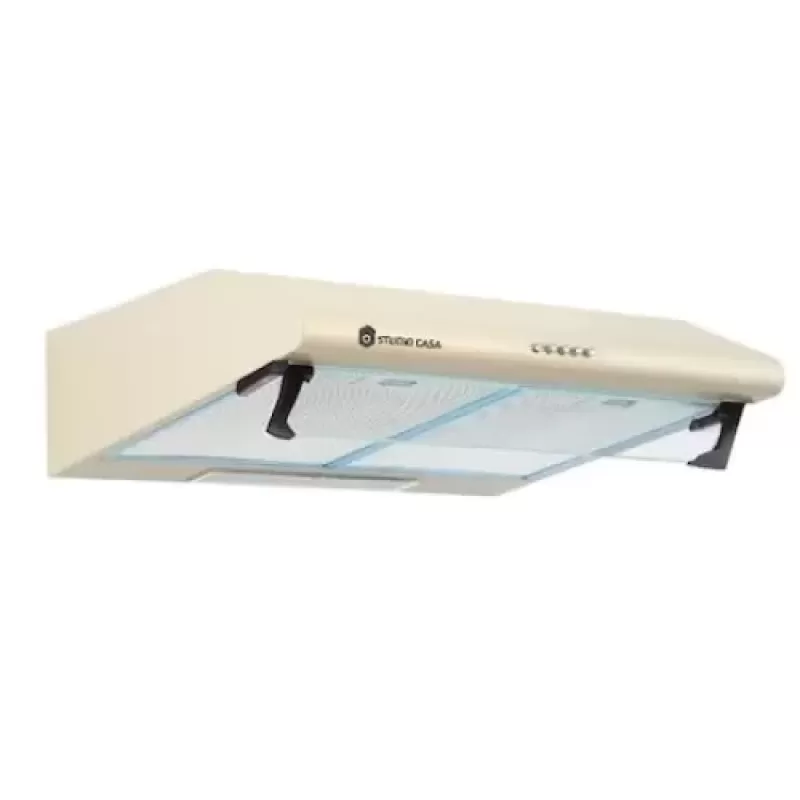 Pachet incorporabil cuptor electric, plita gaz si hota clasica Luna Retro Beige Studio Casa, 6 functii, gratare fonta, 483 mc/h, 2 motoare, Crem [4]