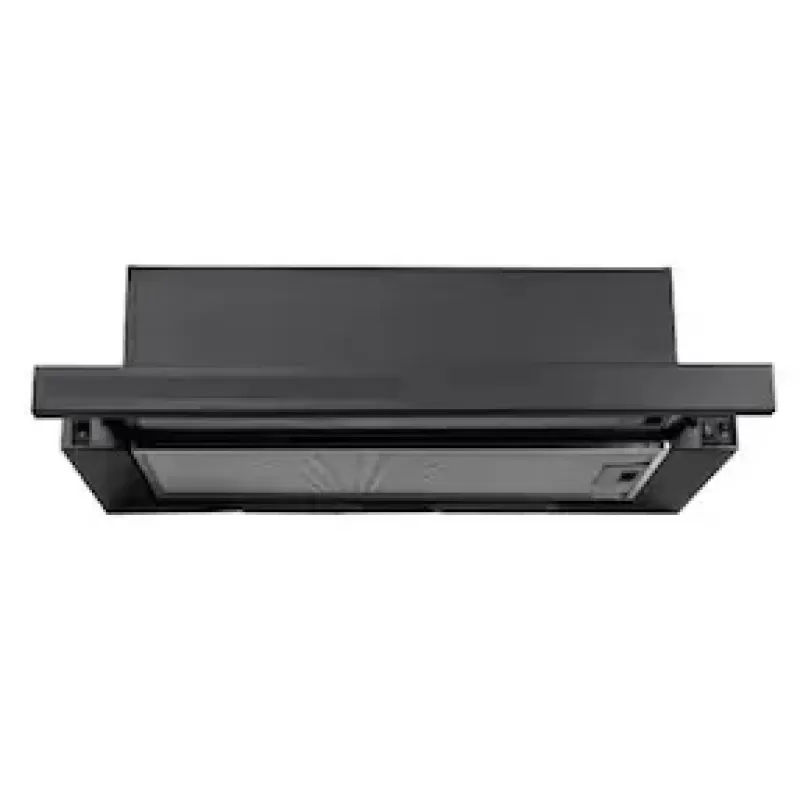 Pachet incorporabil cuptor electric, plita gaz si hota telescopica Elettra Black Studio Casa, Termostat, Programator digital pentru inceputul si sfarsitul coacerii, 4 arzatoare gaz, 1 motor turbo, Neg [5]