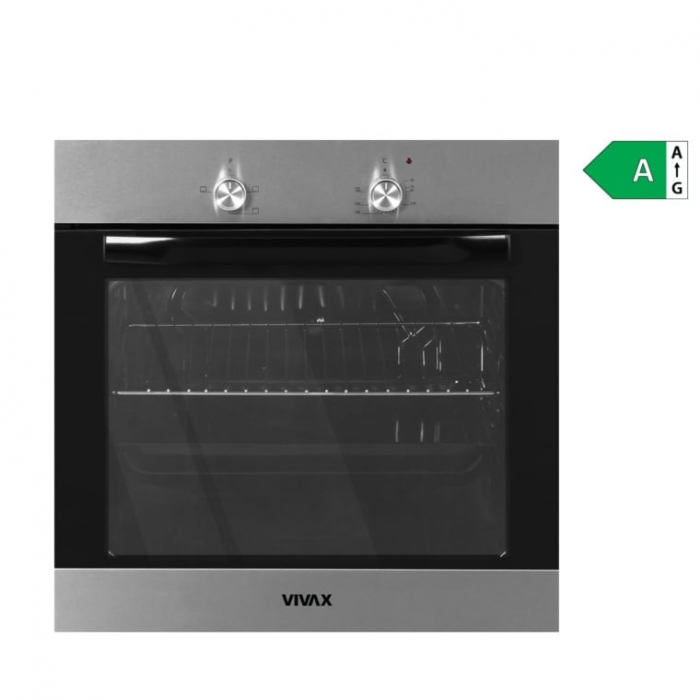 Pachet Incorporabile Plita incorporabila VIVAX BH-04MVC, Vitroceramica, Patru zone de gatit, Boost, Control touch+ Cuptor incorporabil VIVAX BO-624MH X, Electric, Clasa A, 62L, Trei programe, Grill, T [7]