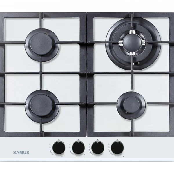 Pachet Incorporabile Samus- Cuptor incorporabil Samus SC626WGD9, clasa energetica A, 9 functii, grill, ventilator, convectie 3D, functie pizza+ Plita incorporabila Samus PSG-64SG3 WH, 4 arzatoare, arz [4]