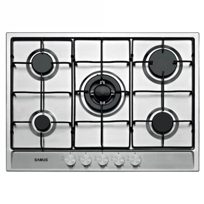 Pachet incorporabile SAMUS- Hota incorporabila Samus HS6030TX,1 motor, 67 W, latime 60 cm, 2 trepte absorbtie+Plita incorporabila Samus PSG-75SX, arzator Wok, aprindere electrica [4]