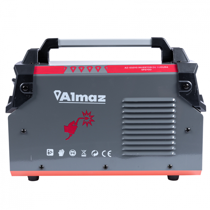 PACHET - Invertor de sudura Almaz SP270D, 270A, Profesional, AZ-ES010 + Masca de sudura automata reglabila [10]