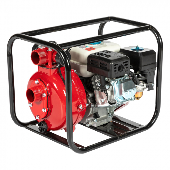 Pachet - Motopompa Micul Fermier 7cp, benzina 4t, racord 2", debit 30000l/h + Furtun pentru absorbtie 2 TOLI, 7 M + 4 Aspersor cu impact + 2 Ulei 4 T [5]