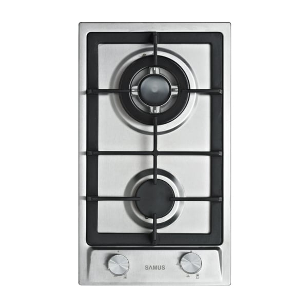 Pachet Plita incorporabila Samus PSG-32SX2, 2 arzatoare, arzator Wok, aprindere electrica, dispozitiv siguranta arzatoare+ Butelie GPL 26L, Ceas Regulator, Furtun 2m și 2 Coliere [4]