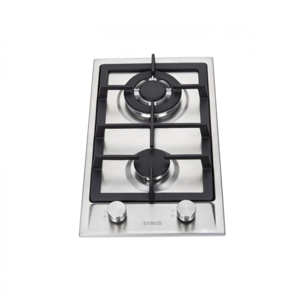 Pachet Plita incorporabila Samus PSG-32SX2, 2 arzatoare, arzator Wok, aprindere electrica, dispozitiv siguranta arzatoare+ Butelie GPL 26L, Ceas Regulator, Furtun 2m și 2 Coliere [5]