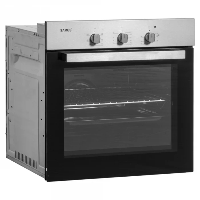 Pachet Plita incorporabila Samus PSG-43SX1+ Cuptor incorporabil SC616GTXV+ Chiuveta de bucatarie din inox MIXXUS, Dimensiune intreaga 600mm x 600mm [6]