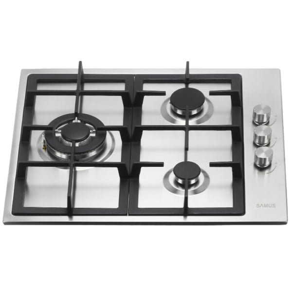 Pachet Plita incorporabila Samus PSG-63SX1+ Cuptor incorporabil SC616GTXV+ Chiuveta de bucatarie din inox MIXXUS, Dimensiune intreaga 600mm x 600mm [3]