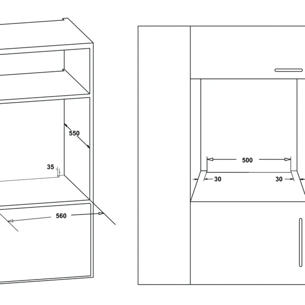 Pachet Plita incorporabila Samus PSG-63SX1+ Cuptor incorporabil SC616GTXV+ Chiuveta de bucatarie din inox MIXXUS, Dimensiune intreaga 600mm x 600mm [9]