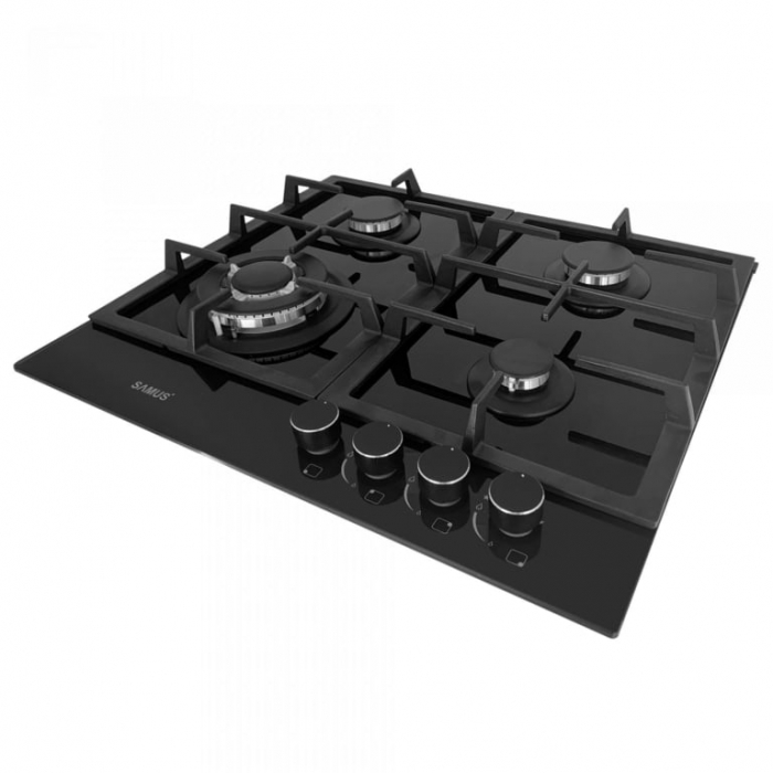 Pachet Plita incorporabila Samus PSG-64SG1+ Cuptor incorporabil Samus SC625GDX5+ Chiuveta de bucatarie din inox MIXXUS, Dimensiune 500 x 500mm [5]