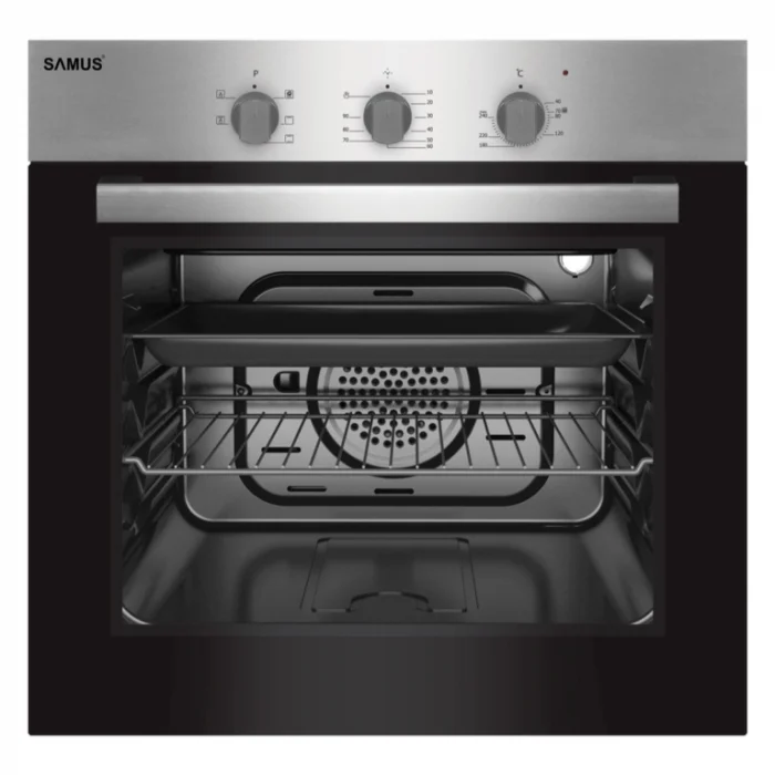 Pachet Plita incorporabila Samus PSG-64SX3 + Cuptor incorporabil SC616GTXV+ Chiuveta de bucatarie din inox MIXXUS, Dimensiune intreaga de 600 mm x 600mm [6]