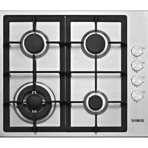 Pachet Plita incorporabila Samus PSG-64SX4+ Cuptor incorporabil Samus SC617EXV+ Chiuveta de bucatarie din inox MIXXUS, Dimensiune 500 x 500mm [2]