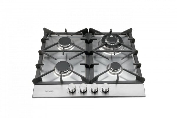 Pachet Plita incorporabila Samus PSG-64SX7, 4 arzatoare, 1 arzator Wok, aprindere electrica, sistem siguranta la arzatoare+ Butelie GPL 26L, Ceas Regulator, Furtun 2m și 2 Coliere [5]