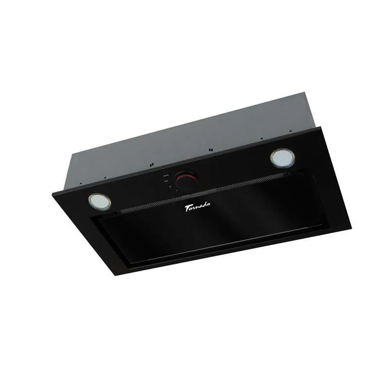 Pachet - Plita incorporabila Tornado Eclipse, autoaprindere integrata, supapa de siguranta, latime 60 cm, Dark Inox + Hota Incorporabila Tornado Modul Glass 750 (60), 1 motor, latime 60 cm, 3 viteze, [3]