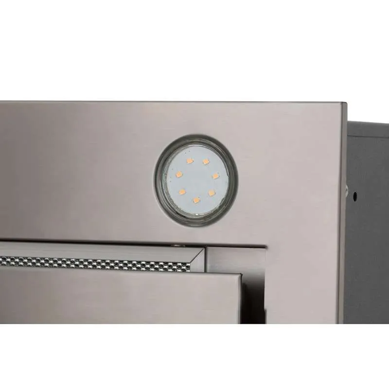 Pachet - Plita incorporabila Tornado Eclipse, autoaprindere integrata, supapa de siguranta, latime 60 cm, Dark Inox + Hota Incorporabila Tornado Modul Glass 750 (60), 1 motor, latime 60 cm, 3 viteze, [9]