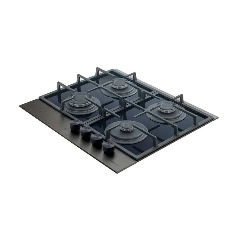 Pachet-Plita incorporabila Tornado Eclipse, supapa de siguranta, latime 60 cm, Dark Inox + Hota Telescopica Tornado Sonora 1200 (60), latime 60 cm, 3 viteze, absorbtie 1200 m3/ora, Inox [11]